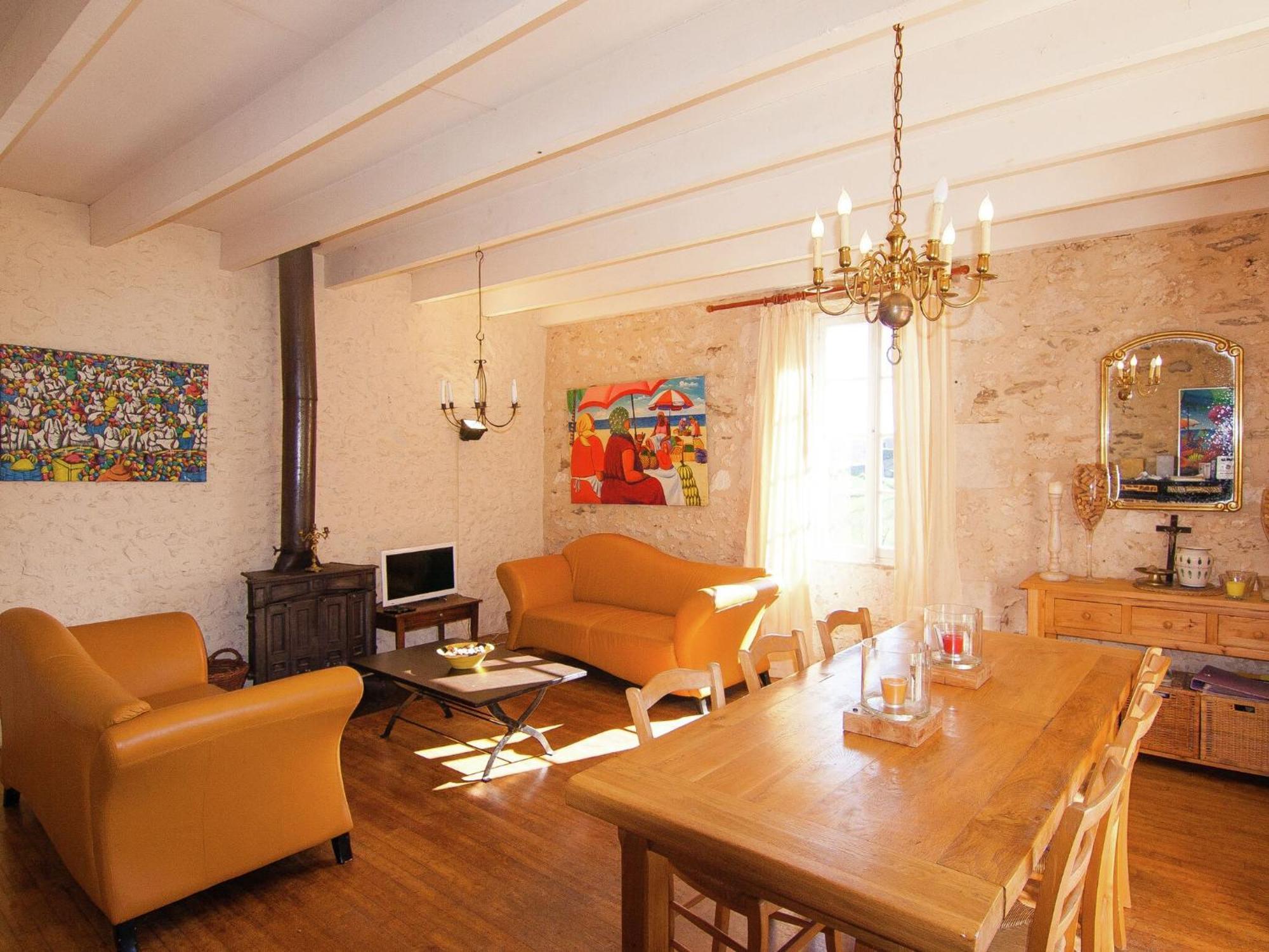 Вілла Warm Mansion With Swimming Pool In Sigoul S Pomport Екстер'єр фото